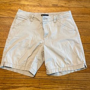 Lee Brand Khaki Straight Fit Shorts Size 6 Medium